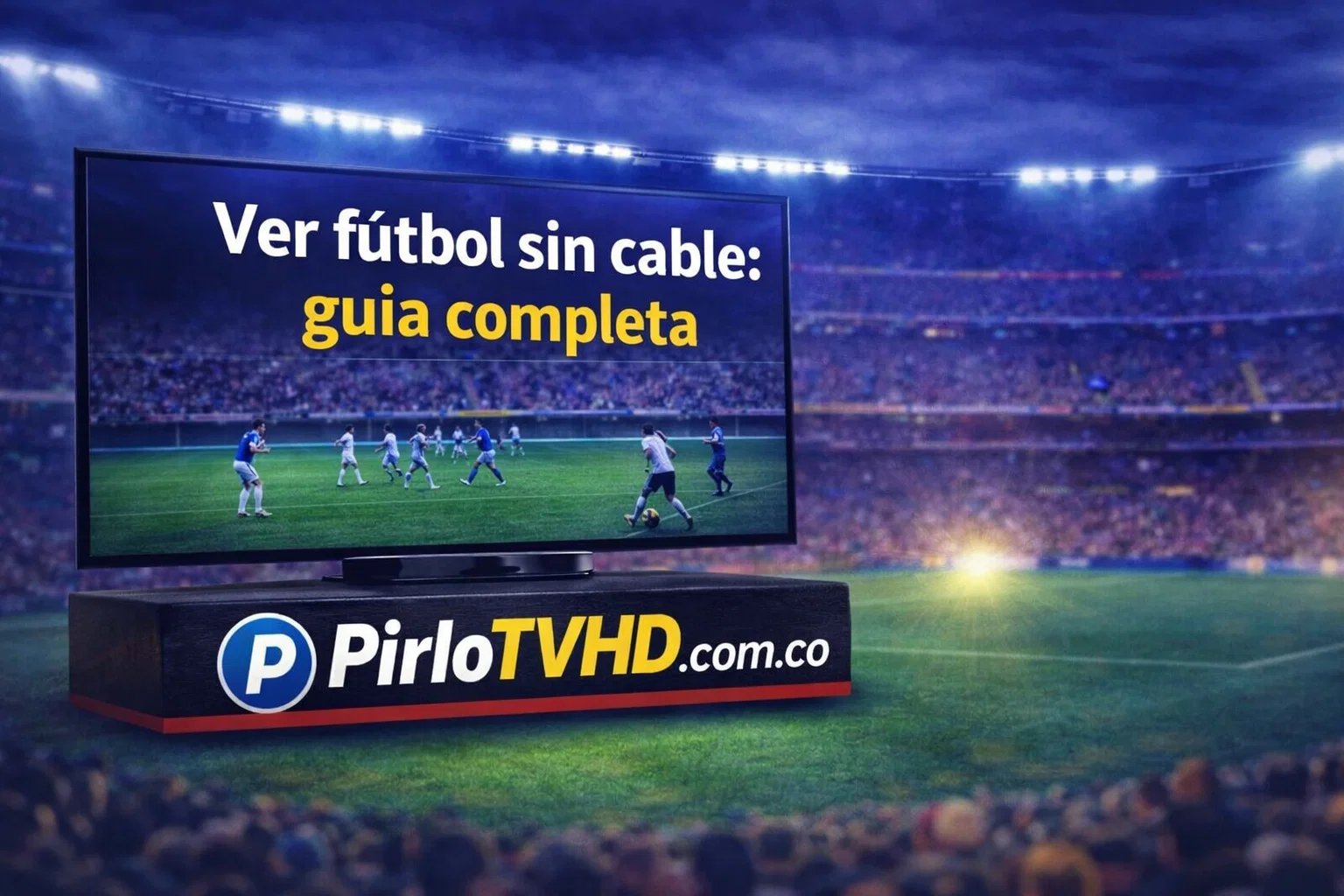 Ver fútbol sin cable: guía completa